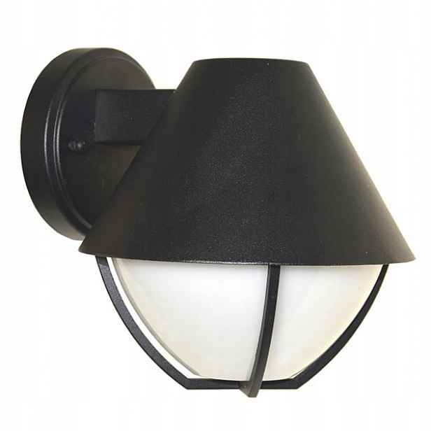 Zahradní svítidlo Venkovní Černé Nástěnné svítidlo 1xE27 Led