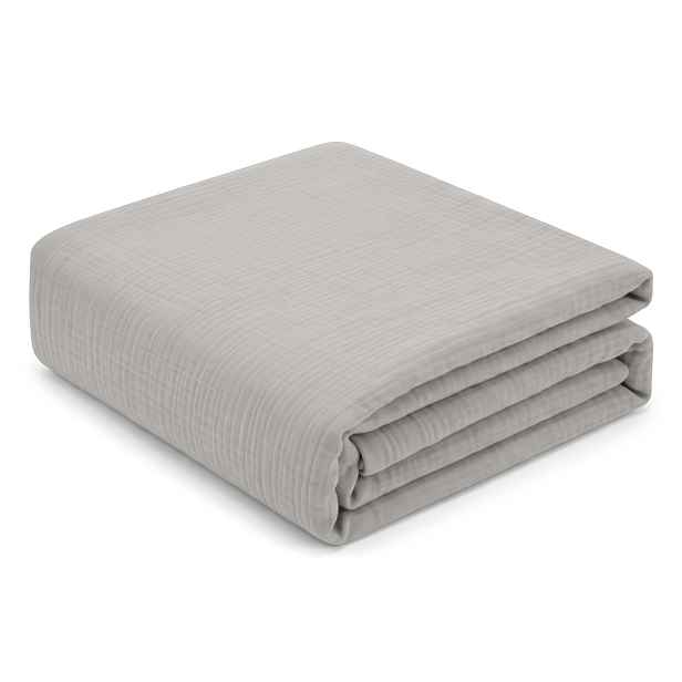 Mušelínová deka 150 x 200 cm 100% Bavlna Double Gauze Měkká Premium na pláž