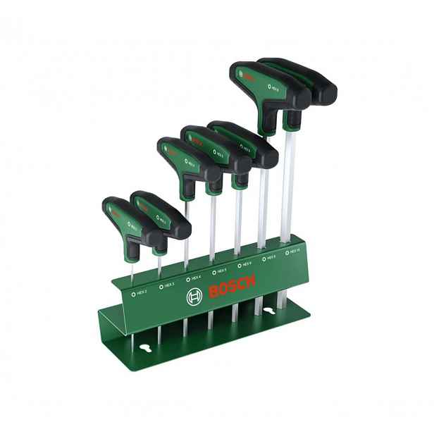 Bosch - 7dílná sada T-šroubováků Hex 1600A039J1