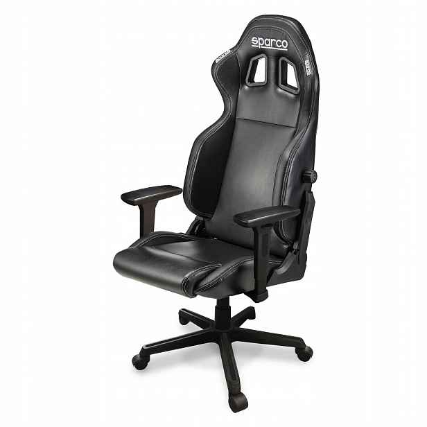 Kancelářská otočná židle Sparco Icon černá