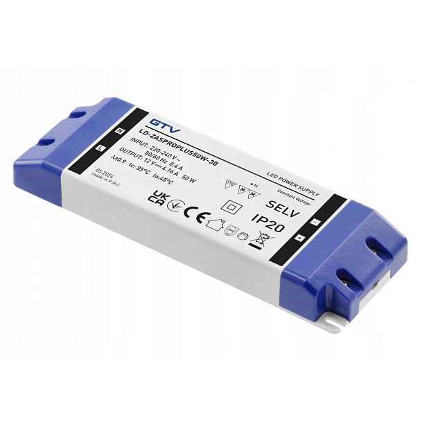 Led zdroj Pro 12V 50W 220-240V IP20