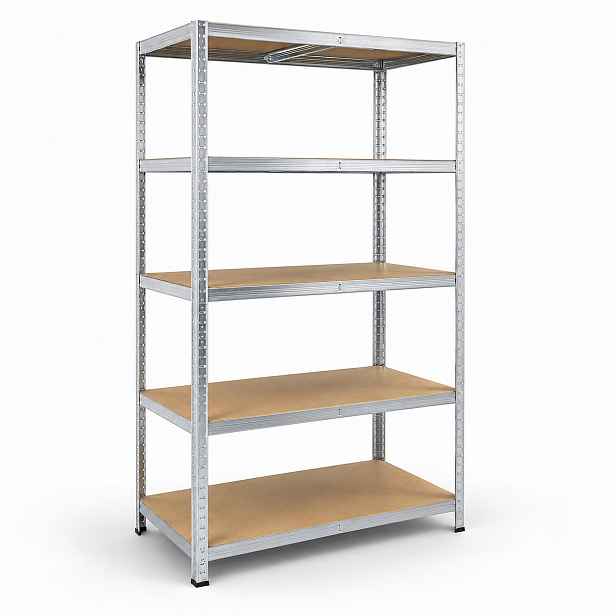 Linder Exclusiv Kovový regál 180x100x60 cm 5 polic