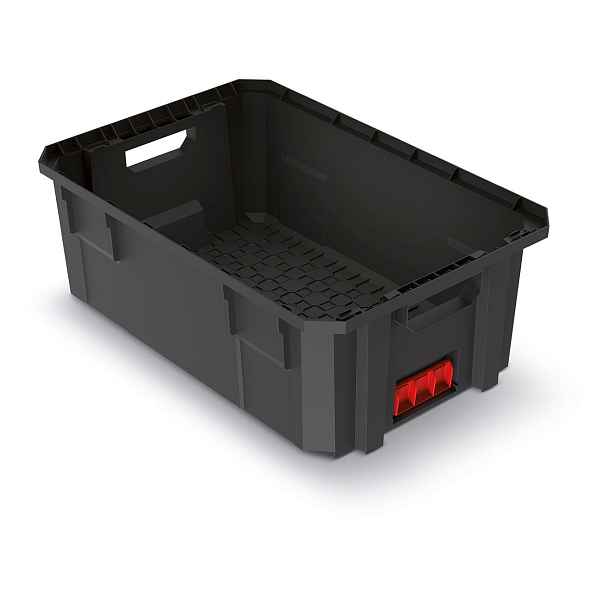 Prosperplast Dílenský XEBLOCCK PRO 54,4 x 36,2 x 20 cm černo-červený