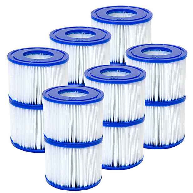 12 Ks Filtr Typ VI pro Spa Filtry Bestway 60311 Lay-Z Spa 6 sad