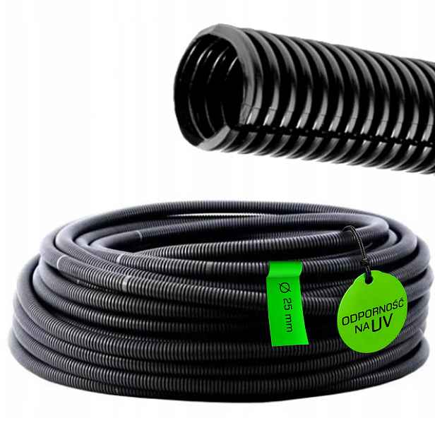 Chránič kabelů Automobilová Rozříznutá Husí Krk 25/19 mm Kruh 50 m Pawbol