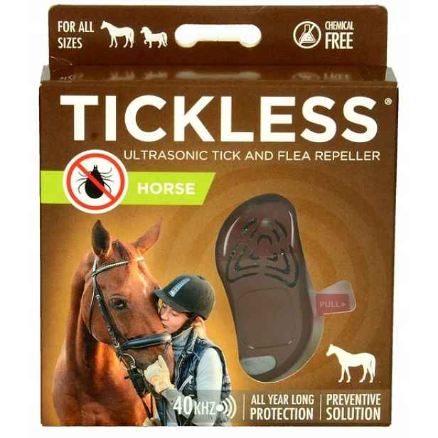 Ochrana Před Blechami Klíšťaty A Červy Pro Koně Tickless Horse Hnědý