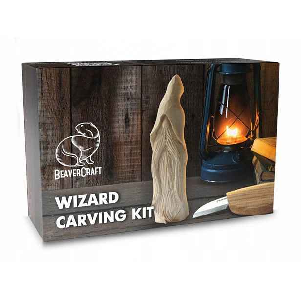 Sada na vyřezávání Beavercraft čaroděj DIY03