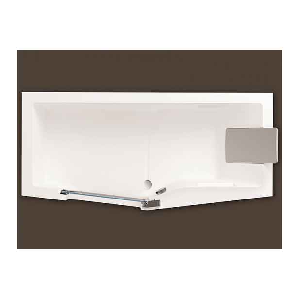 Santech VANA IRIS 170x80 cm - vana s dvířky levé provedení