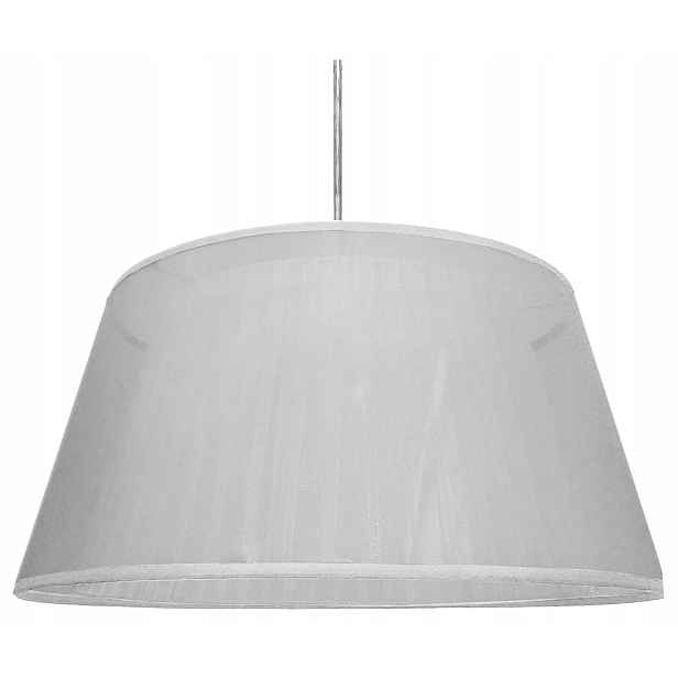 Elegantní bílá závěsná lampa E27 Charlie Candelux