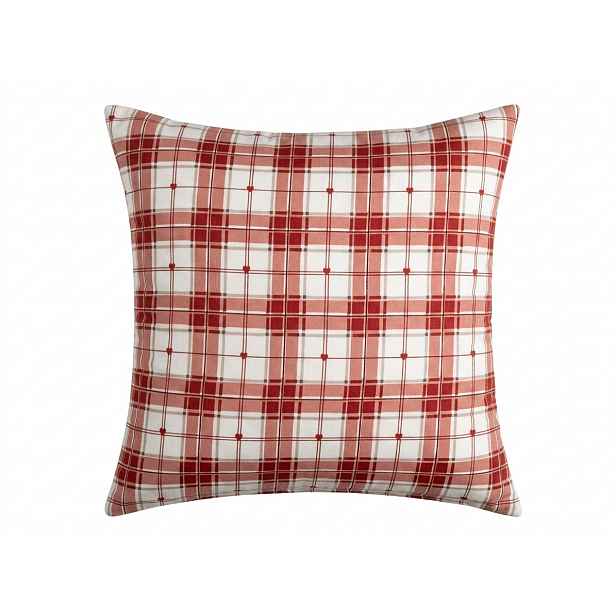 Povlak na polštář z mikrovlákna TARTAN HEART 45x45 cm, barevný