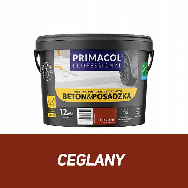 Primacol Barva Na Betonové Podlahy 4,5 L Cihlová