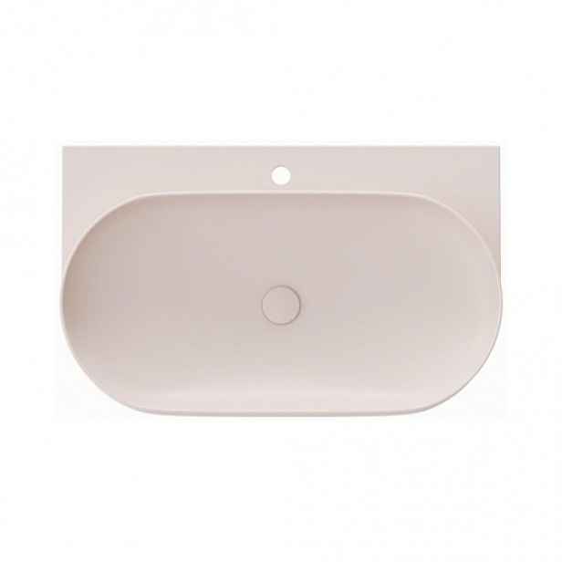 Ravak Yard umyvadlo 80,5x50 cm alabaster pink mat XJX0G280000