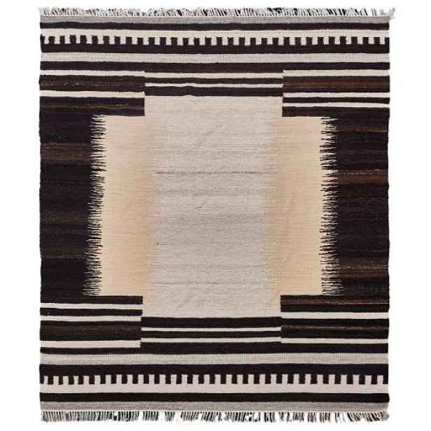 Ručně vázaný kusový koberec Duskwood DESP P110 Coffee Mix, 120x170, hnědá, ložnice, Diamond Carpets India