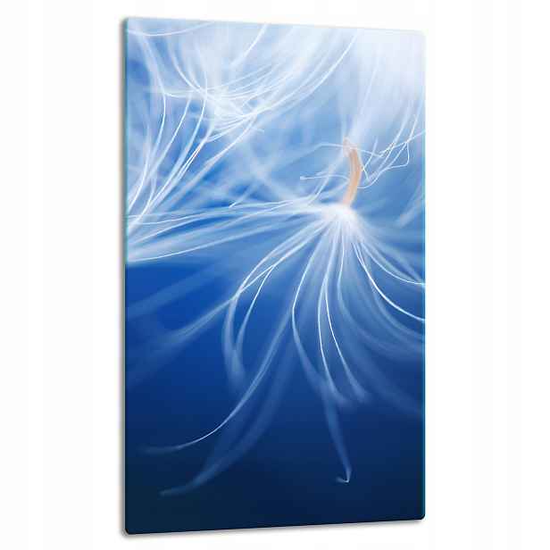 7v1 Skleněná Deska Panel Deska 30x52 Květiny
