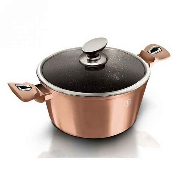 Berlinger Haus Kastrol Rosegold Metallic Line, 24 cm
