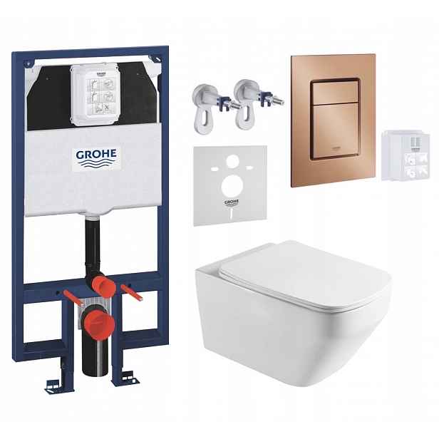 7v1 Wc Set, Stelaz Grohe Slim Wc Mísa Tornado Imprese Tlačítko