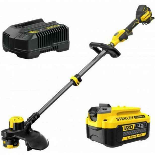 Stanley - 18V AKU strunová sekačka, záběr 33 cm, 1x aku 4,0 Ah Li-Ion, nabíječka SFMCSTB933M-QW