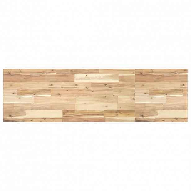 vidaXL Koupelnová deska neošetřená 160x40x2 cm masivní akáciové dřevo