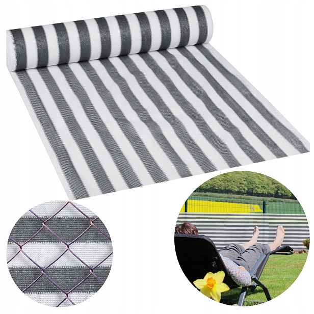 Balkonová krytka na plot 150 x 1500 cm Plast