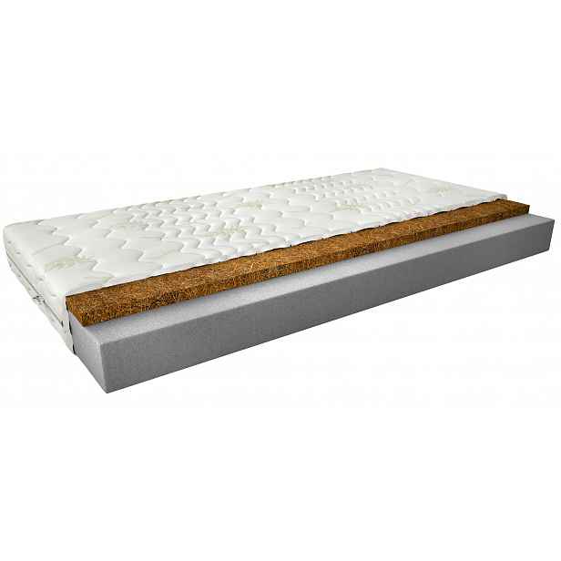Pěnová matrace s kokosovou rohoží 120x200 ALECTRONA 2