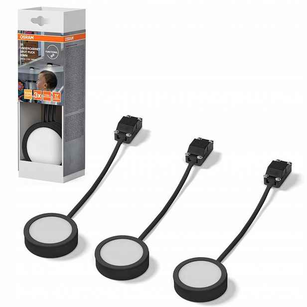 Podskříňová bodová Led lampa 3W 3000K 250lm Spot Puck Osram