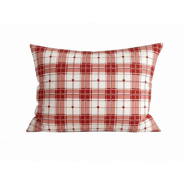 Povlak na polštář z mikrovlákna TARTAN HEART 50x70 cm, barevný