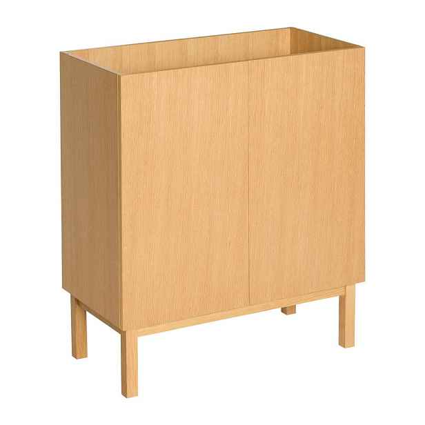 Skříňka v dekoru dubu v přírodní barvě 80x90x40 cm Ark – Hübsch