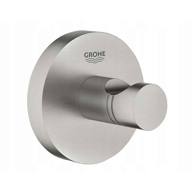 Grohe Startovací háček na koupací plášť, barva nerezová ocel 41173DC0
