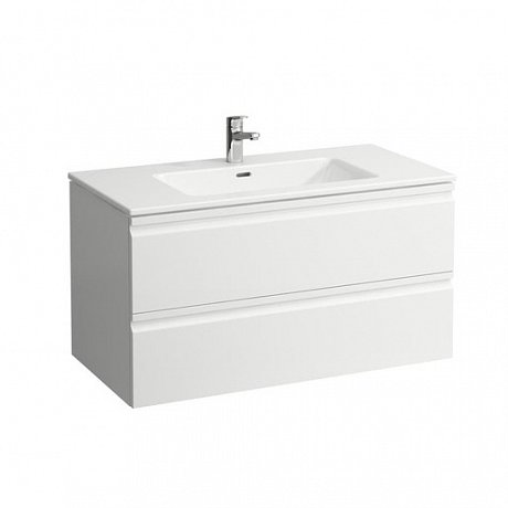 Koupelnová skříňka s umyvadlem Laufen Laufen PRO S 100x44x50 cm bílá mat H8619654631041