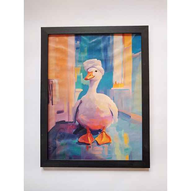 Rámeček borovicový černý 70x100 na fotografii klasický Dřevo boho B1