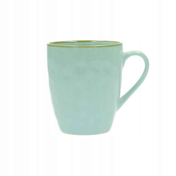 Sada 4 hrnků s držákem 430 ml Concerto Verde Acqua Rose&Tulipani