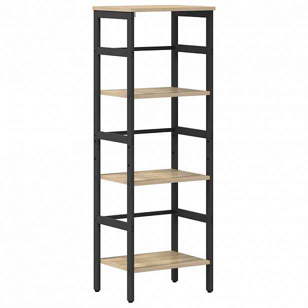 vidaXL Knihovna 3 úrovní 40 x 29,5 x 115 cm Kompozitní dřevo