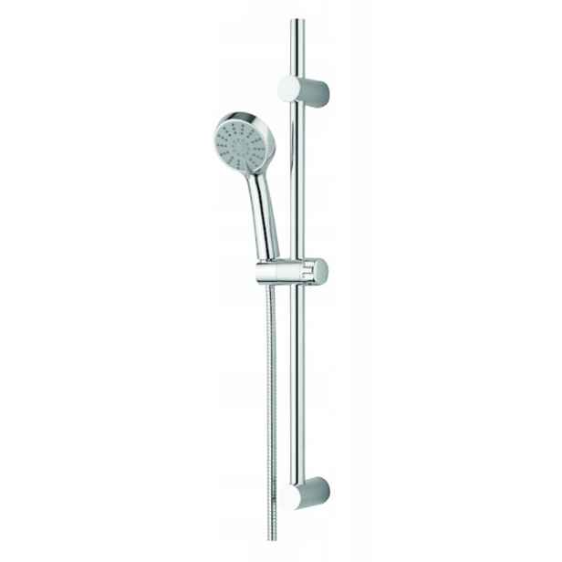 Cento Sprchový set na tyči 70 cm Sprchová Hlavice 3 funkce Chrom lesk