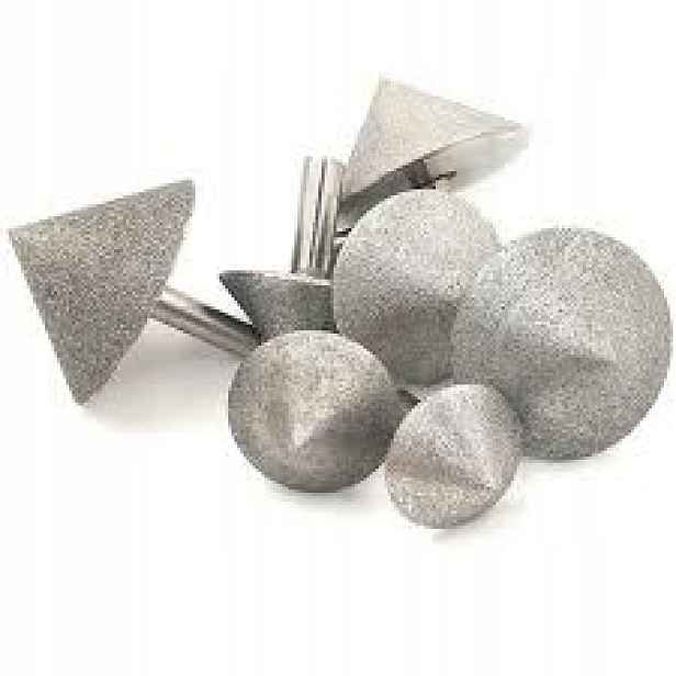Diamantová fréza kuželová 90 stupňů 40 mm kámen 6 mm