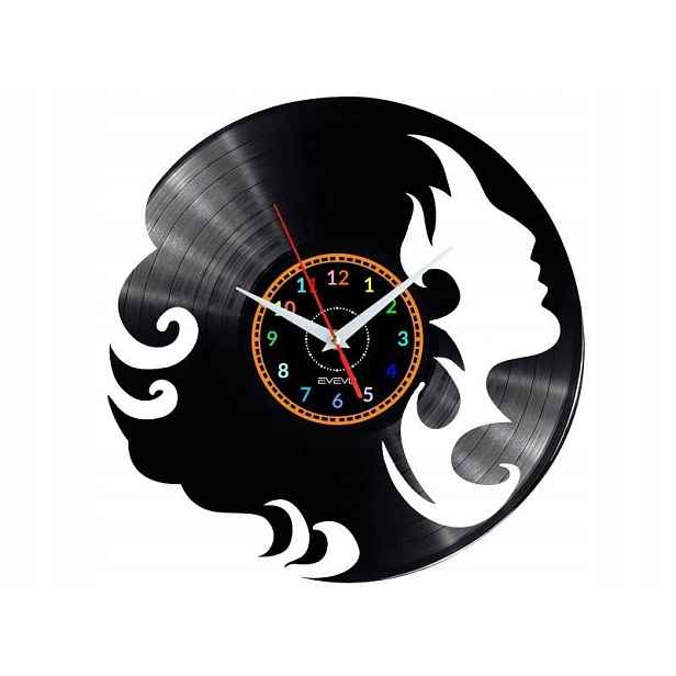 Kadeřnický Salon Nápad na Dárek Nástěnná Dekorace z vinylové desky