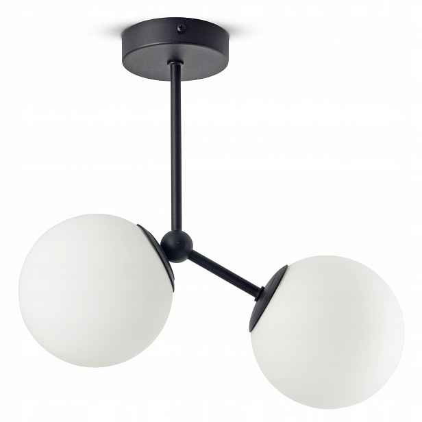 Stropní Svítidlo Lustr Stropní Svítidlo Full Globe Glass 561-D2 G9 Bílé Led koule