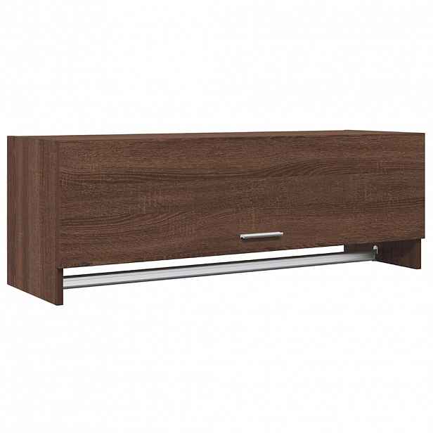 vidaXL Šatní skříň hnědý dub 100 x 32,5 x 35 cm kompozitní dřevo