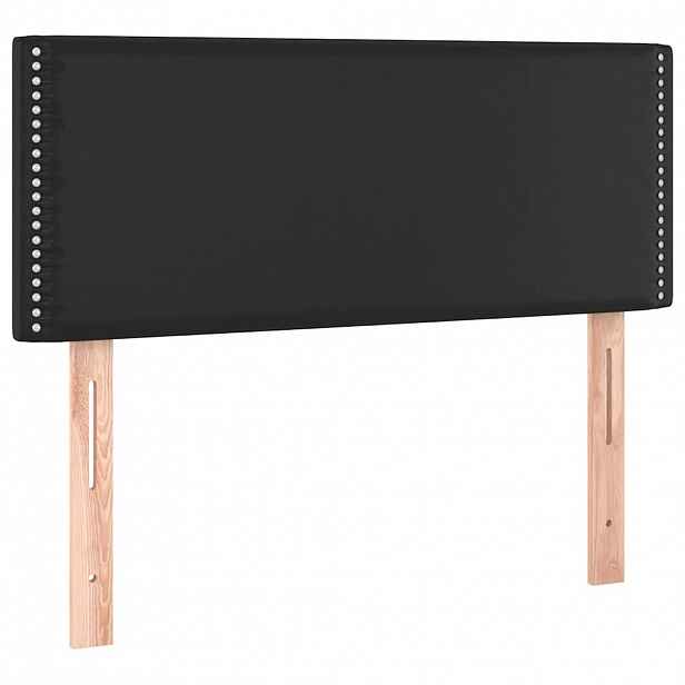 vidaXL Čelo postele černé 100x5x78/88 cm umělá kůže