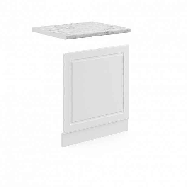 Vicco PŘEDNÍ PANEL R-Line Bílý venkovský dům 60 cm , PD Mramor