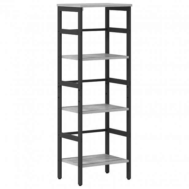vidaXL Knihovna 3 úrovní 40 x 29,5 x 115 cm Kompozitní dřevo