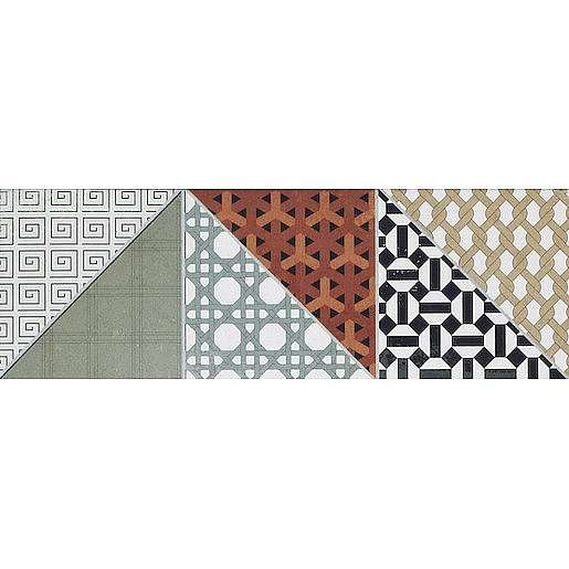 Dekor Rako Deco mix barev 15x45 cm mat DDPPD659.1