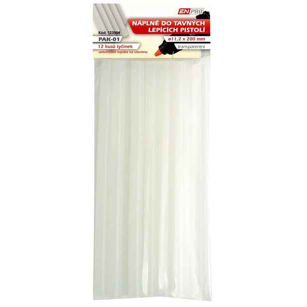 Lepidlo tavné PAK 01 11 mm transparetní