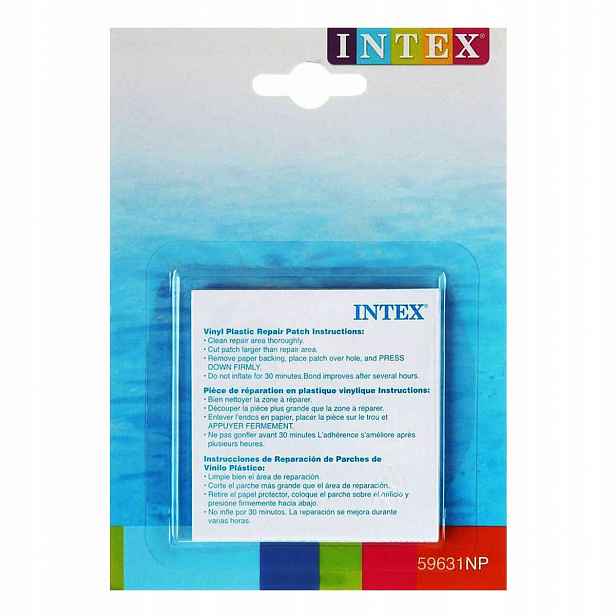 Samolepící opravné záplaty Intex 59631 Karton 36x6 kusů