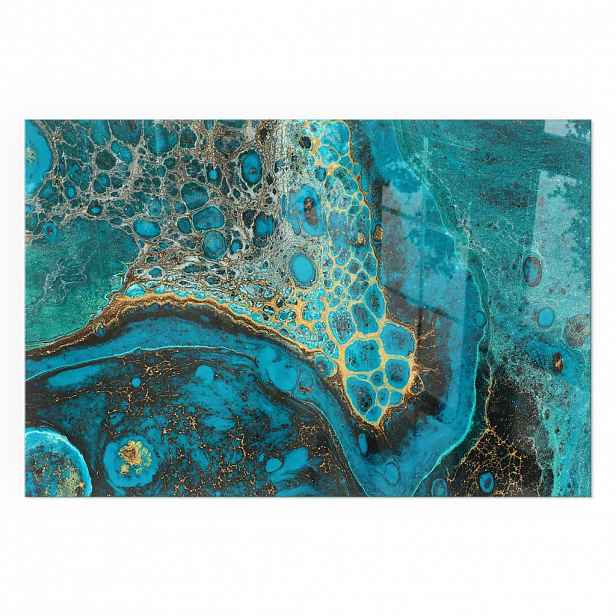 TULUP PODLOŽKA POD KRB 60x40 cm - Abstraktní organický vzor