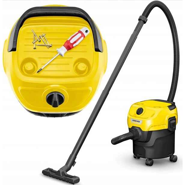 Kärcher Vysavač univerzální Wd 1 Classic žluto-černý 850W