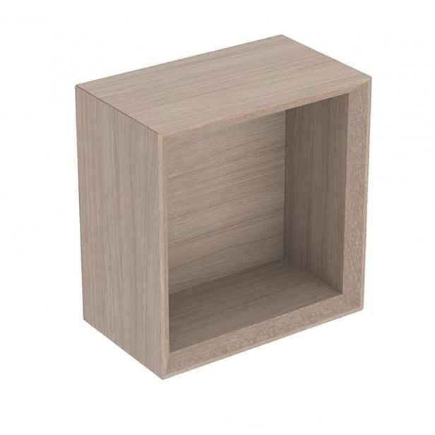 Geberit iCon - Skříňka 23x23x13 cm, otevřená, dub 502.321.JH.1