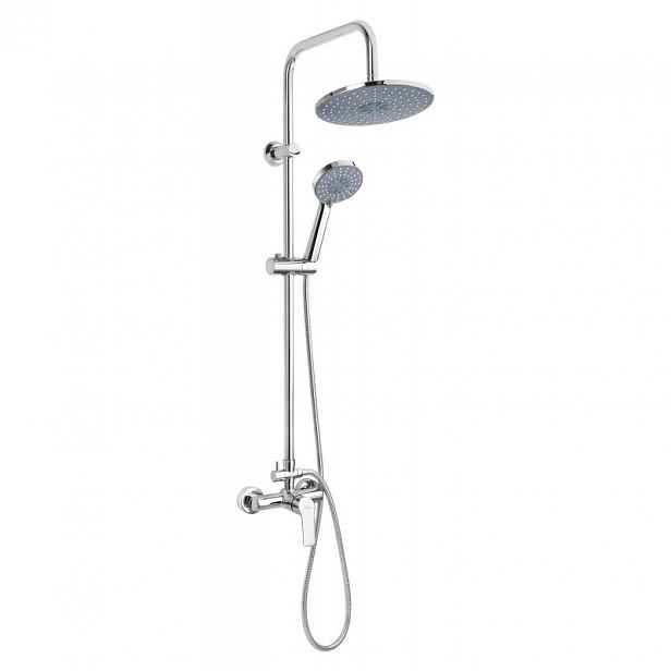 INVENA - Sprchový sloup MALTA se sprchovou baterií AU-27-B01-S
