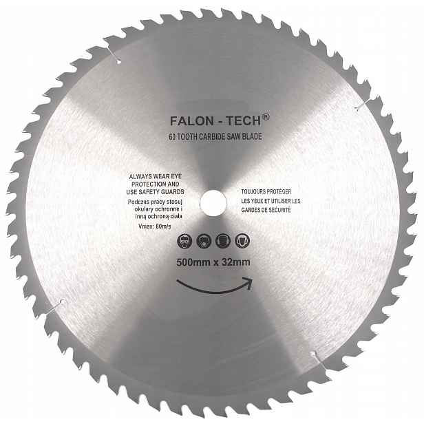 Kotouč na dřevo 500x32/25,4 60T Falon-Tech