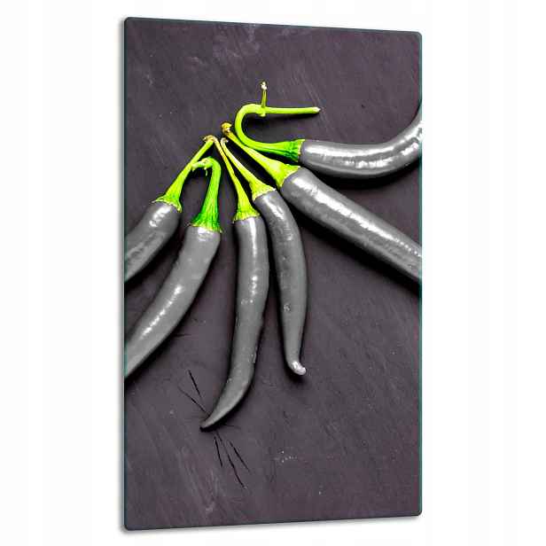 7v1 Skleněná Deska Panelová Deska 30x52 Chilli
