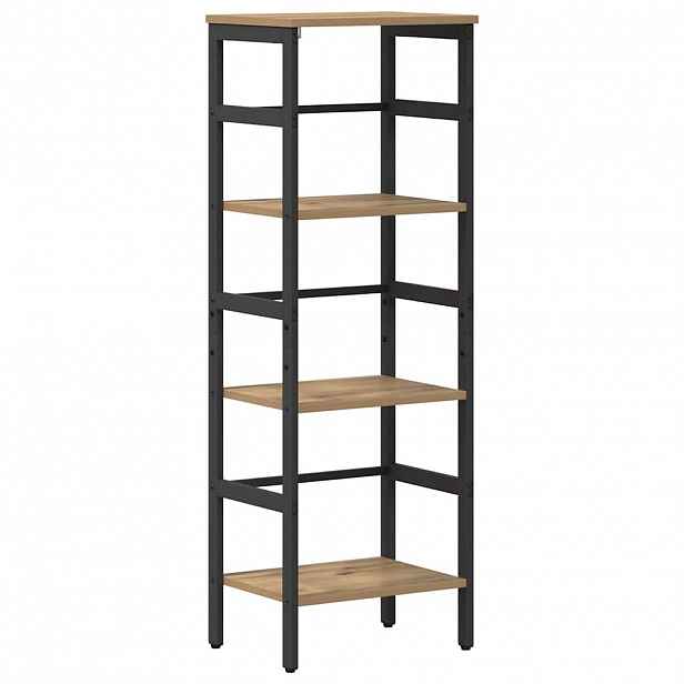 vidaXL Knihovna 3 úrovní 40 x 29,5 x 115 cm Kompozitní dřevo